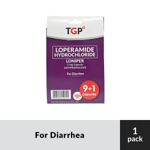 [BUY 9+1] LONIPER Loperamide Cap 2mg for diarrhea