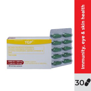 ACES Multivitamins (Vit. A, Vit. C, Vit. E) + Minerals (Zinc) 25mg Softgel Capsule 30s