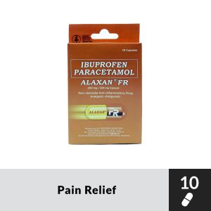 ALAXAN FR Ibuprofen Paracetamol 200mg/325mg Capsule
