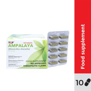 AMPALAYA (Momordica charantia) 500mg Tablet 10s