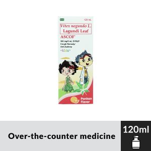 ASCOF Vitex negundo L. Lagundi Leaf 300mg/5ml 120mL Syrup