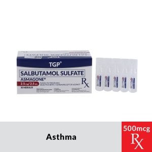 ASMAGONE Salbutamol Sulfate 2.5mg/2.5ml Solution Nebule