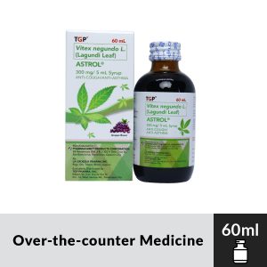 ASTROL Vitex neg L.Lagundi Leaf Syrup 300mg/5ml 60ml