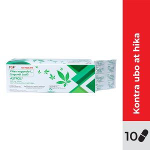 ASTROL Vitex negundo L Lagundi Leaf 600mg Tablet 10s