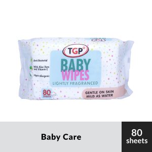 BABY WIPES Lightly Fragranced 80 Sheets