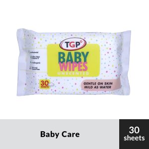 BABY WIPES Unscented 30 Sheets