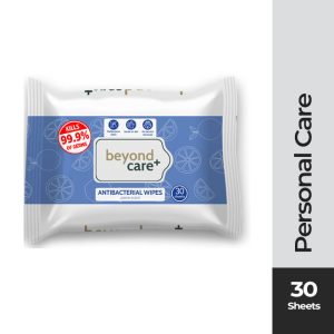 BEYONDCARE Antibac Wipes Lemon Scent 30s