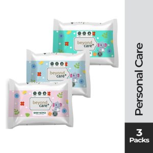 BEYONDCARE Baby Wipes Assorted 30s by 3s