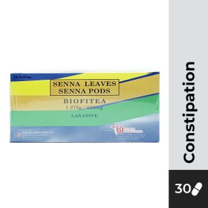BIOFITEA Senna Leaves + Senna Pods Sachet 30s