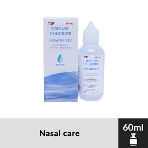 BREATHE EZY Sodium Chloride 60ml Nasal Drops