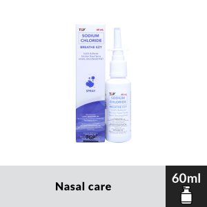 BREATHE EZY Sodium Chloride 60ml Nasal Spray