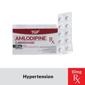 CARDIOVASC Amlodipine 10mg Tablet
