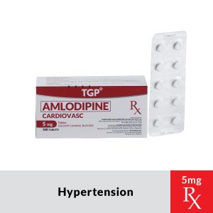 CARDIOVASC Amlodipine 5mg Tablet