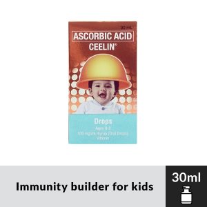 CEELIN Ascorbic Acid 100mg/mL 30ml Syrup