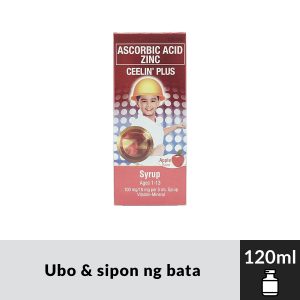 CEELIN PLUS Ascorbic Acid Zinc 120ml Syrup
