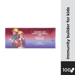 CEELIN PLUS Chewables Ascorbic Acid + Sodium Ascorbate + Zinc Tablet