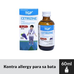 CETIRIZINE 5mg/5ml 60ml Syrup