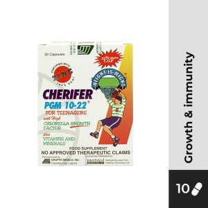 CHERIFER PGM 10-22 Vitamins+Minerals+CGFr+Zinc Capsule 10s