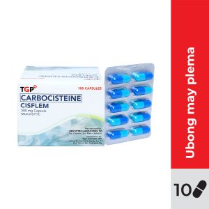 CISFLEM Carbocisteine 500mg Capsule 10s