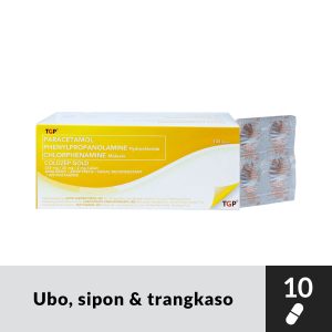 COLDZEP GOLD Paracetamol+Phenylpropanolamine HCl+Chlorphenamine Maleate 325/25/2mg Tablet 10s