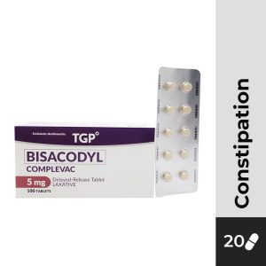 COMPLEVAC Bisacodyl 5mg Delayed-Release Laxative Tablet 20s