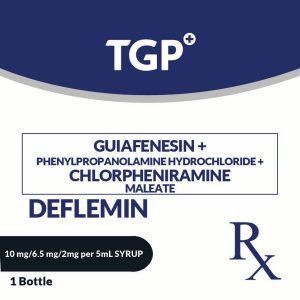 DEFLEMIN Guai+Chlor+PPA HCl Syr100/2/6.5mg 60ml