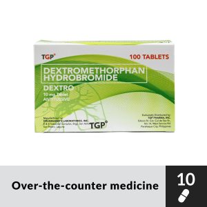 DEXTRO Dextromethorphan Tablet 10mg 10s