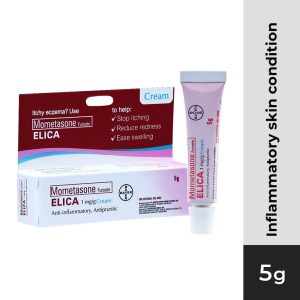 ELICA Mometasone Furoate 1mg/g 5g Cream