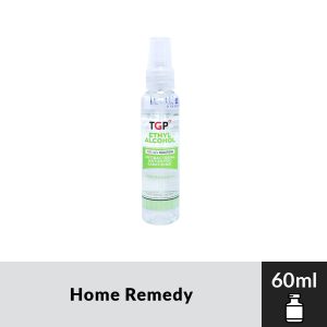ETHYL ALCOHOL 70% Solution with Moisturizer 60ml Spray Bottle with Cap