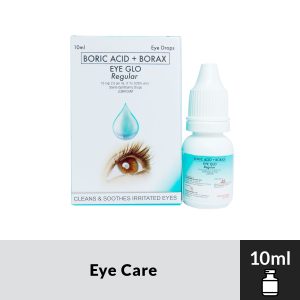 EYE GLO Regular Boric Acid+Borax 10ml Eye Drops