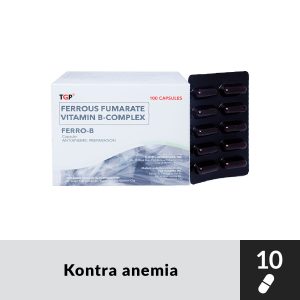 FERRO-B Ferrous Fumarate+Vitamin B Complex Capsule 10s