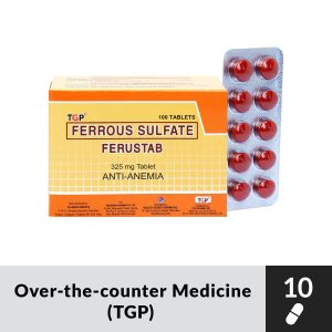 FERUSTAB Ferrous Sulfate Tablet 325mg 10s