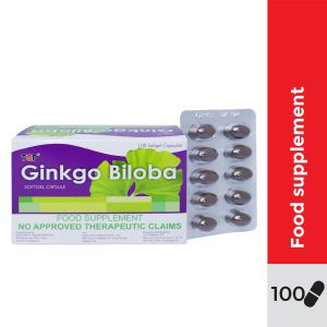 GINKGO BILOBA Softgel Capsule 100s