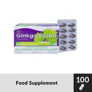 GINKGO BILOBA Softgel Capsule 100s