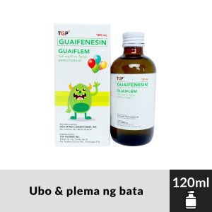 GUAIFLEM Guaifenesin 100mg/5ml 120ml Syrup