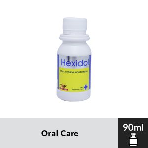 HEXIDOL Hexedine Mouthwash Gargle 0.10% 90ml Peppermint Flavor