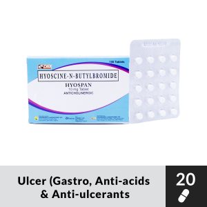 HYOSPAN Hyoscine-N-butylbromide 10mg Tablet