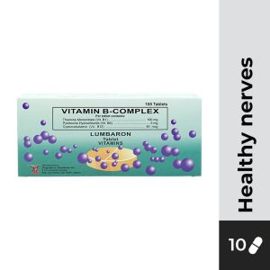 LUMBARON Vitamin B-Complex 100mg/5mg/50mcg Tablet 10s
