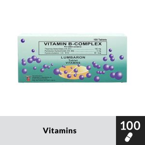 LUMBARON Vitamin B-Complex 100mg/5mg/50mcg Tablet