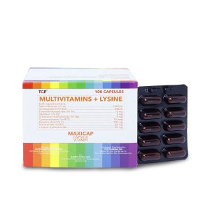 MAXICAP Multivitamins+Lysine Supplement Capsule