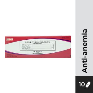 MULTIGO Multivitamins+Iron Vitamins & Mineral Capsule 10s