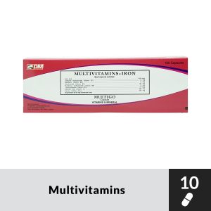 MULTIGO Multivitamins+Iron Vitamins & Mineral Capsule