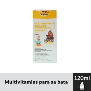 MULTIZINE Multi-Vitamins+Buclizine Syrup 120ml