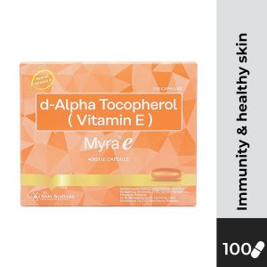 MYRA E d-alpha Tocopherol (Vitamin E) 400IU Capsule