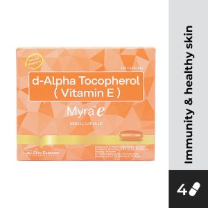 MYRA E d-alpha Tocopherol (Vitamin E) 400IU Capsule 4s