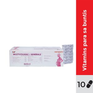 NATA-4 Multivitamins+Minerals Tablet 10s