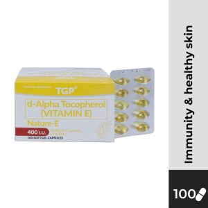 NATURE E Vitamin E 400iu Softgel Capsule 100s