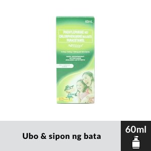 NEOZEP Phenylephrine Chlorphenamine Maleate Paracetamol 60ml Syrup