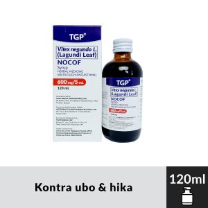 NOCOF Vitex negundo L Lagundi Leaf 600mg/5ml 120ml Syrup