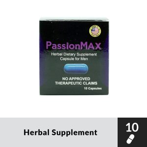 PASSIONMAX Cordyceps Sinensis+Aged Garlic+Mushroom Extract+Condonepsis+ Capsules - Herbal Dietary Supplement Capsule for Men 10